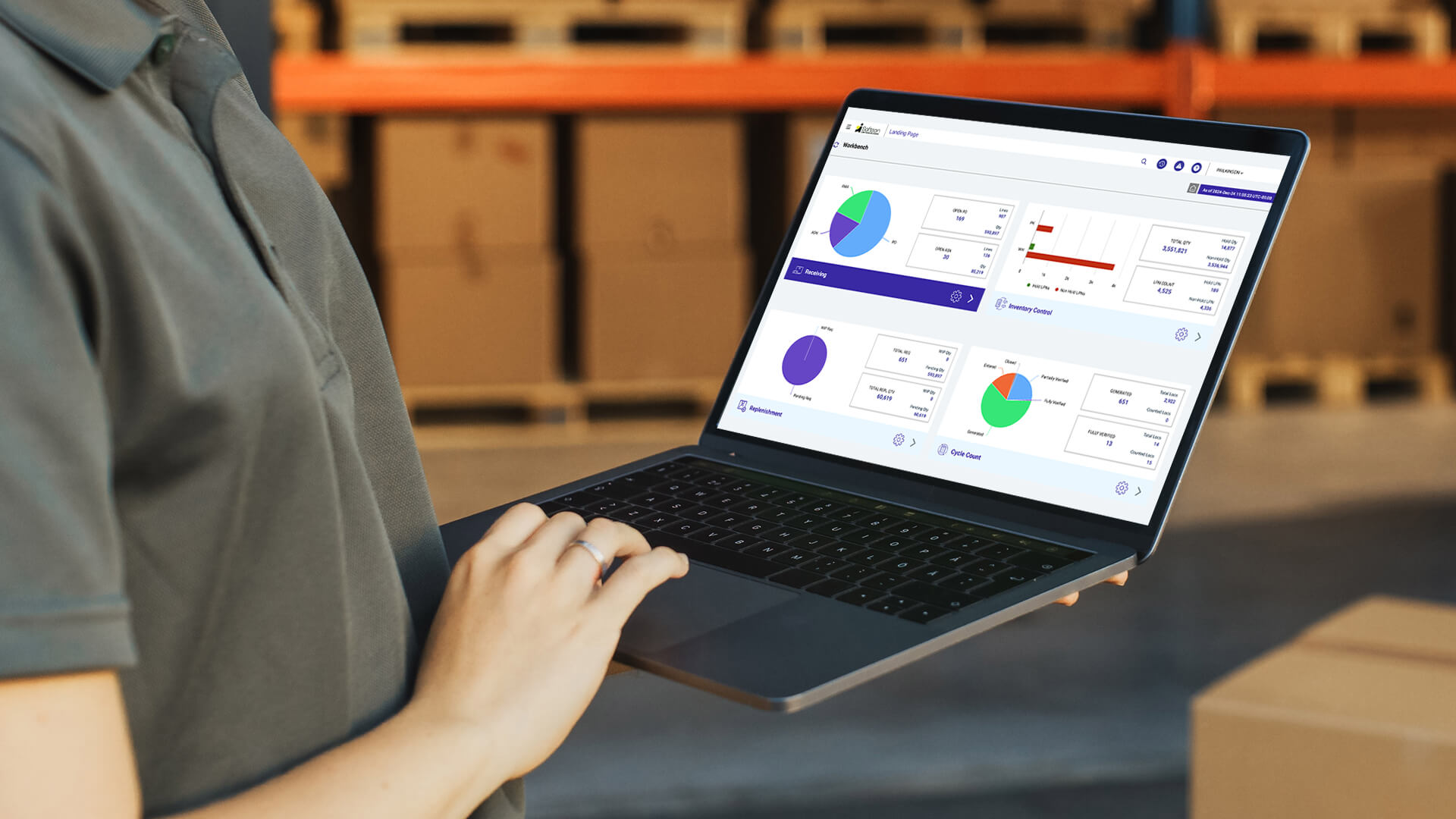 Softeon Recognized as Leader in QKS Group’s SPARK Matrix™: Warehouse Management Systems, 2025 3 Workbench Dashboard Laptop Stylized 5